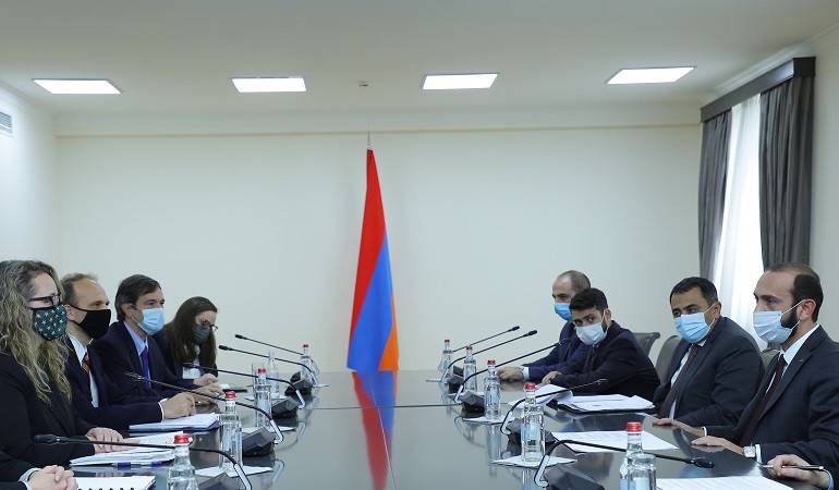 The FM of Armenia received the US Deputy Assistant Secretary of State