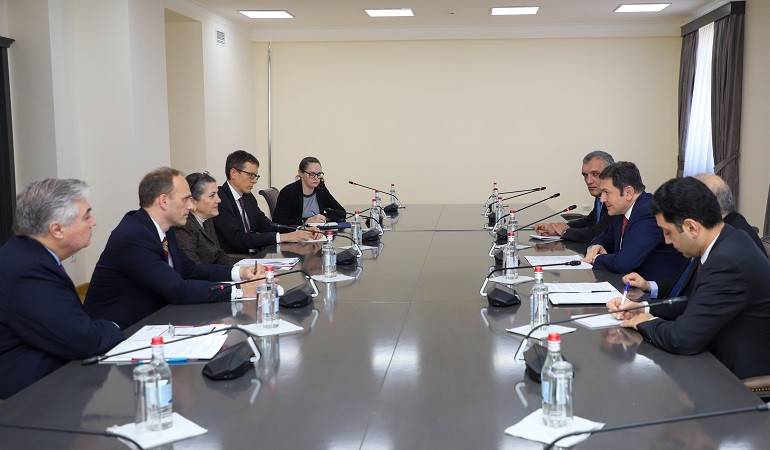 The meeting of the Deputy Foreign Minister of Armenia with the the ...