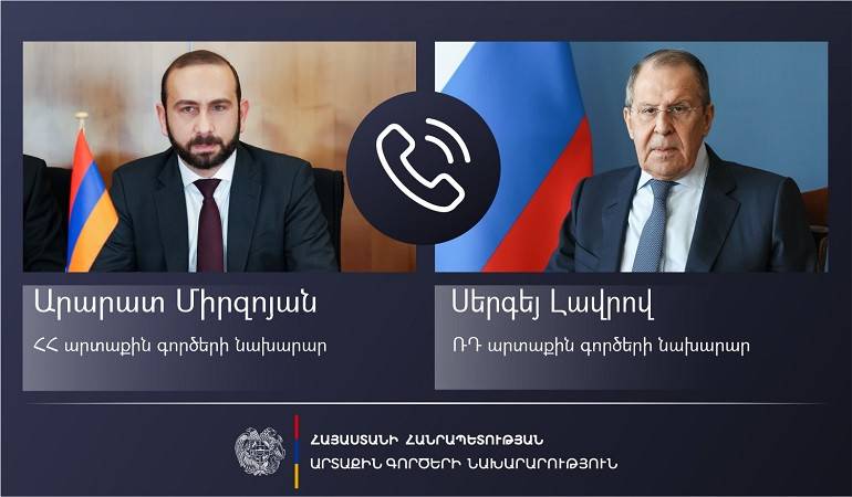 ՀՀ և ՌԴ ԱԳ նախարարների հեռախոսազրույցը