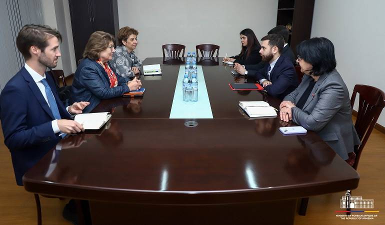 Meeting of the Deputy Foreign Minister of Armenia with the Deputy Director General of the International Organization for Migration