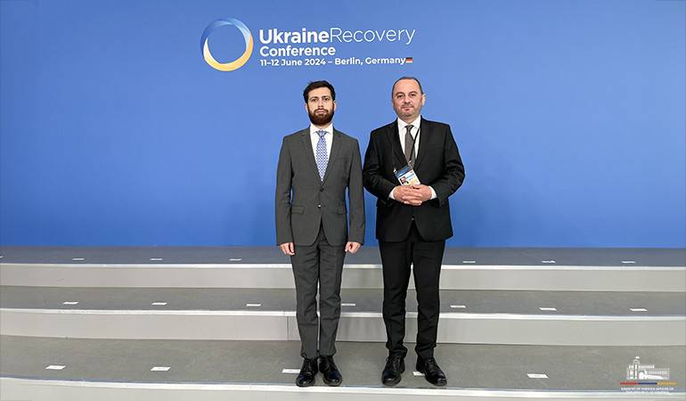 ՀՀ ԱԳ նախարարի տեղակալի ելույթը Բեռլինում կայացող Ուկրաինայի վերականգնման հարցերով համաժողովին