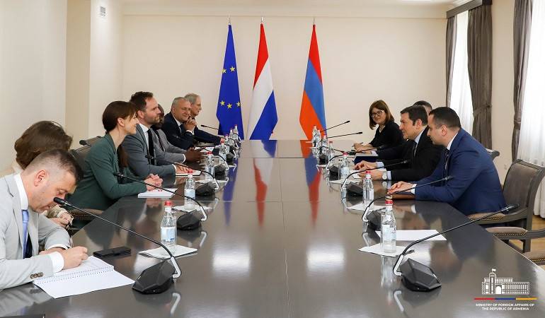 Meeting with the delegation of the Standing Committee on Foreign Relations of the House of Representatives of the Parliament of the Kingdom of Netherlands