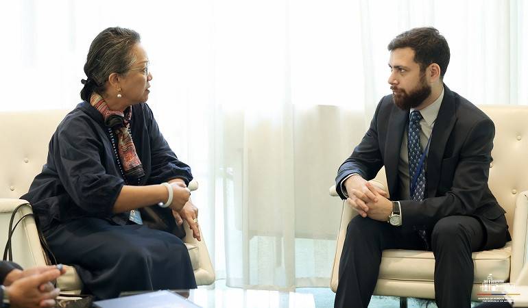 Meeting of the Deputy Foreign Minister with the Executive Secretary of the UN Economic and Social Commission for the Asia-Pacific (ESCAP)