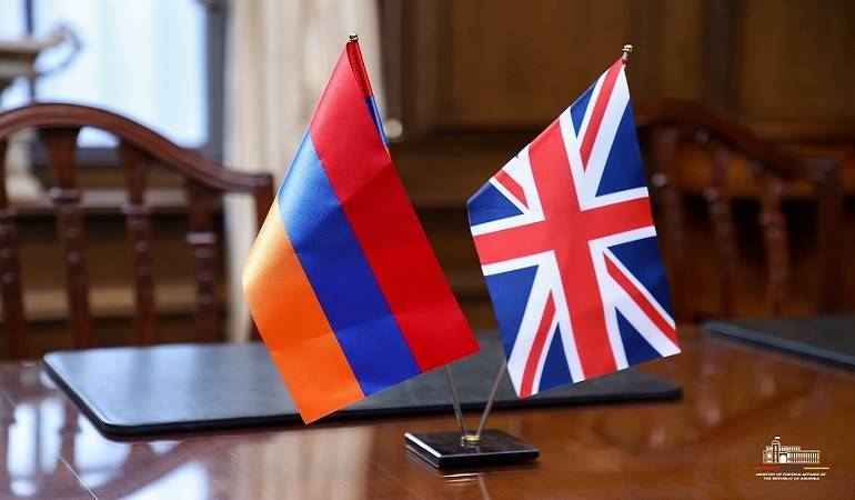 Встреча министра иностранных дел Республики Армения с государственным секретарем по иностранным делам, сотрудничеству и развитию Великобритании