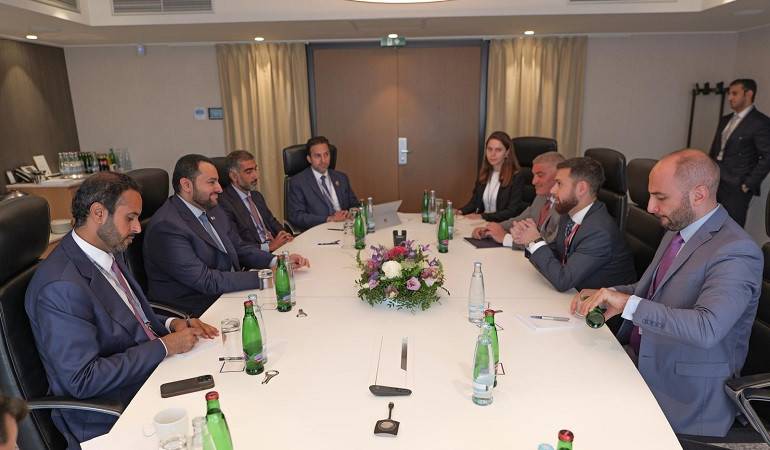 The meeting of Deputy Foreign Minister Vahan Kostanyan with the Minister of State for Foreign Affairs of Qatar