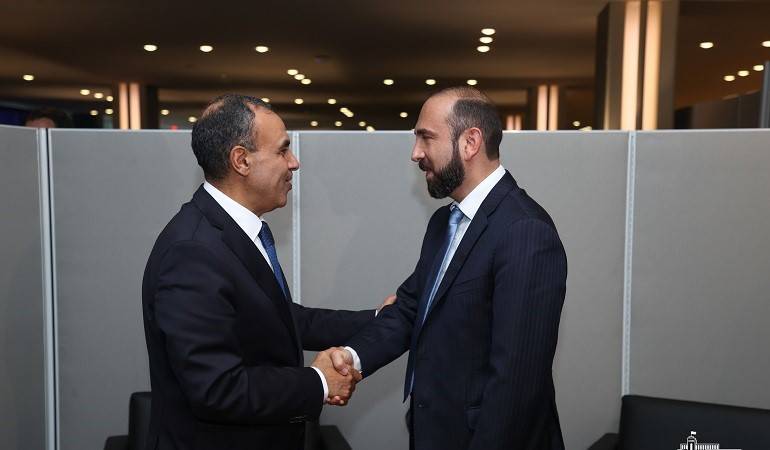 Meeting of Foreign Ministers of Armenia and Egypt