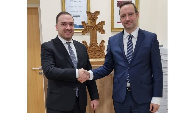 Meeting of the Secretary General of the  MFA of Armenia with the State Secretary for the Aid of Persecuted Christians and for the Hungary Helps Program of the Prime Minister’s Office of Hungary