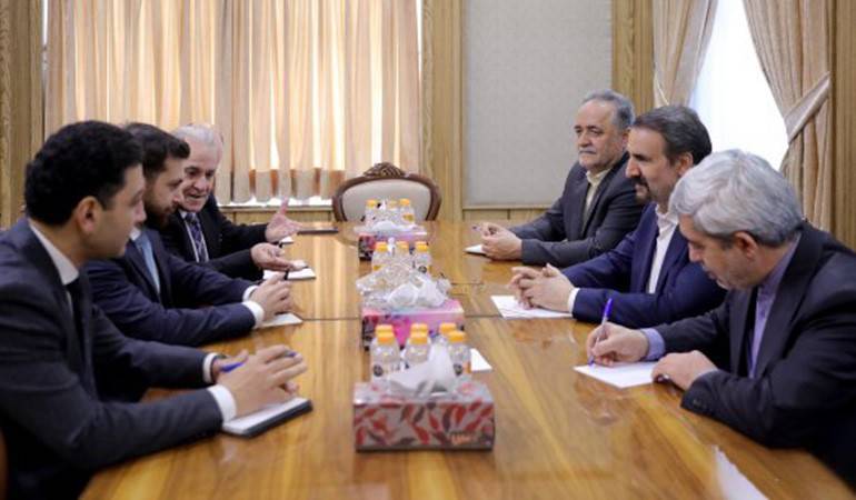 Meeting of the Deputy Foreign Minister with political advisor to the President of Iran