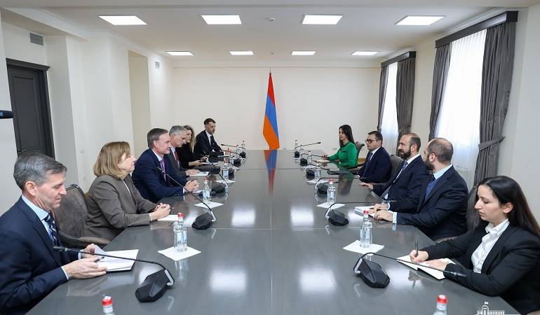 ՀՀ ԱԳ նախարարի հանդիպումը ԱՄՆ նախագահի հատուկ օգնականի հետ